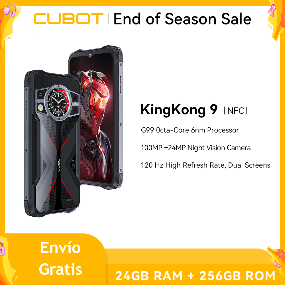 CUBOT Kingkong 9 Teléfono resistente para exteriores desbloqueado