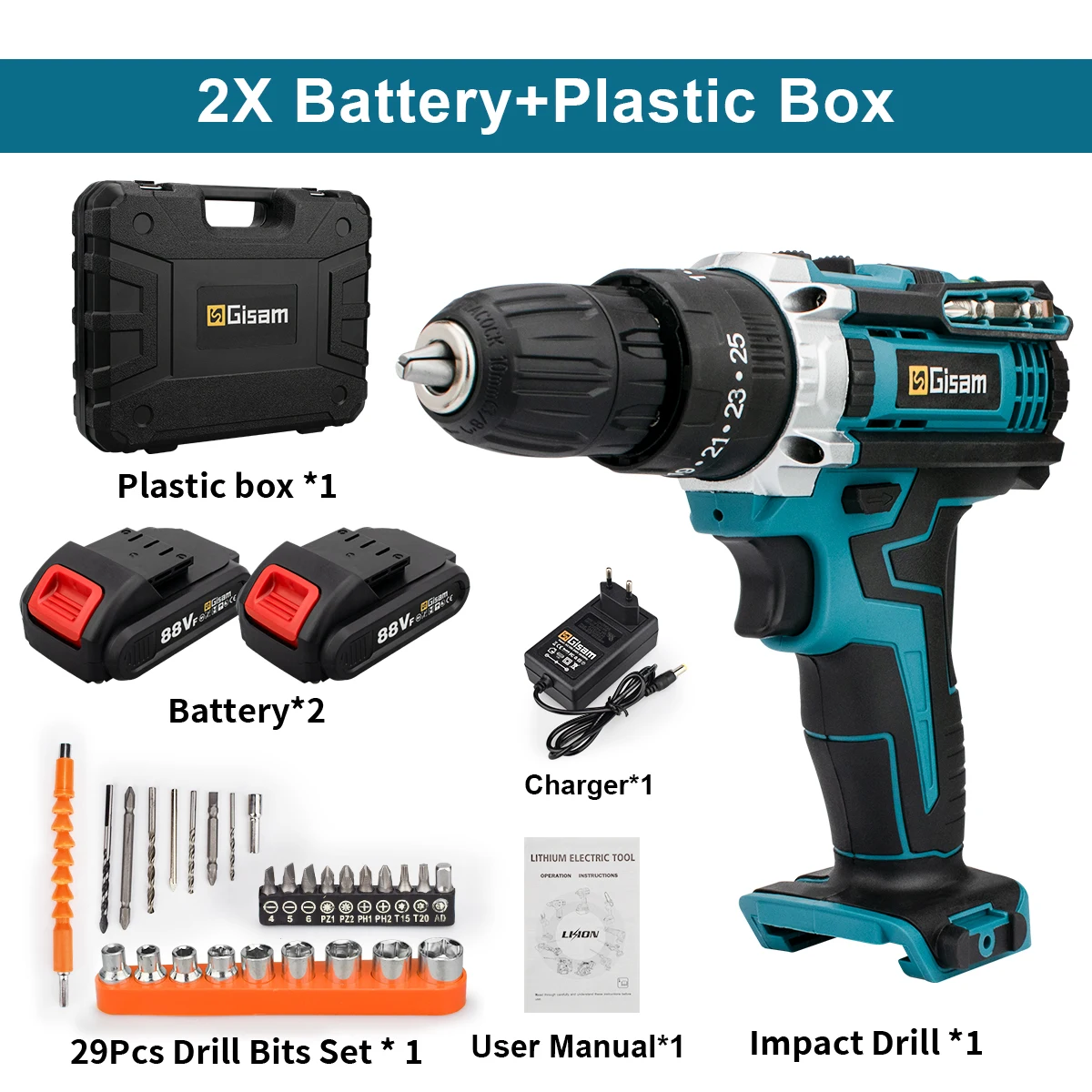 2 Battery Type 3