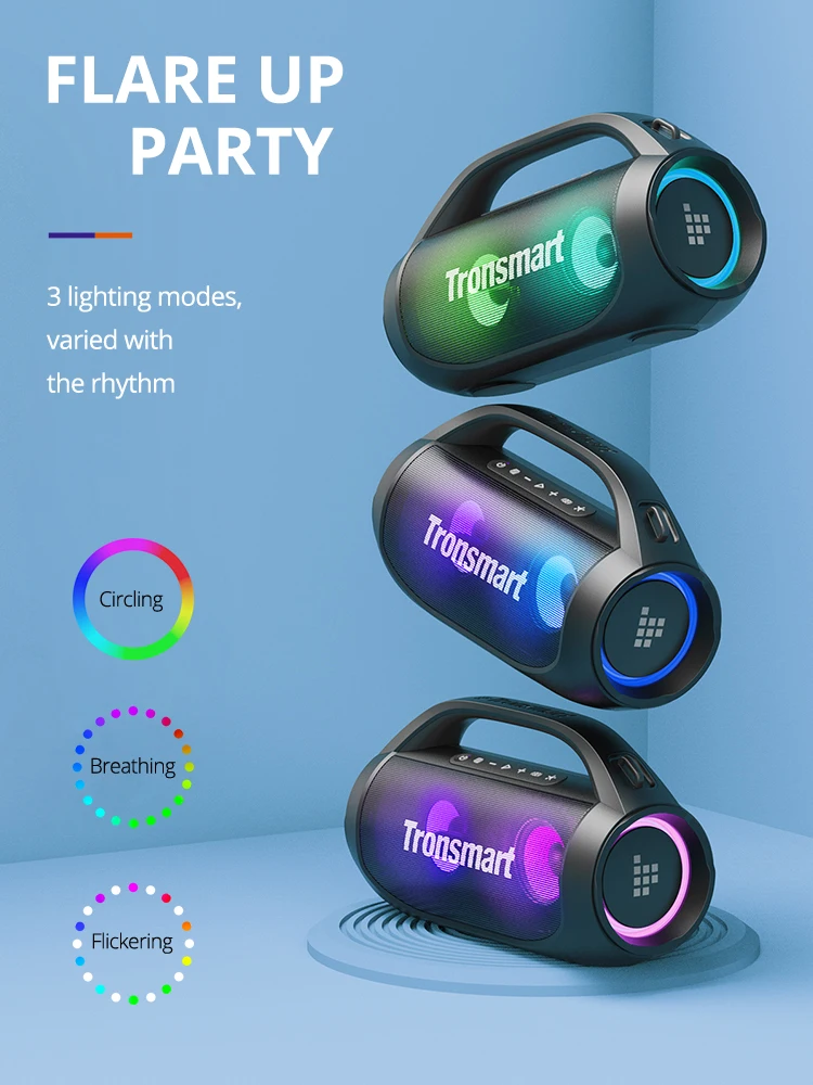 Bocina Tronsmart Bang SE Bluetooth 5.3 24 Horas De Reproducción