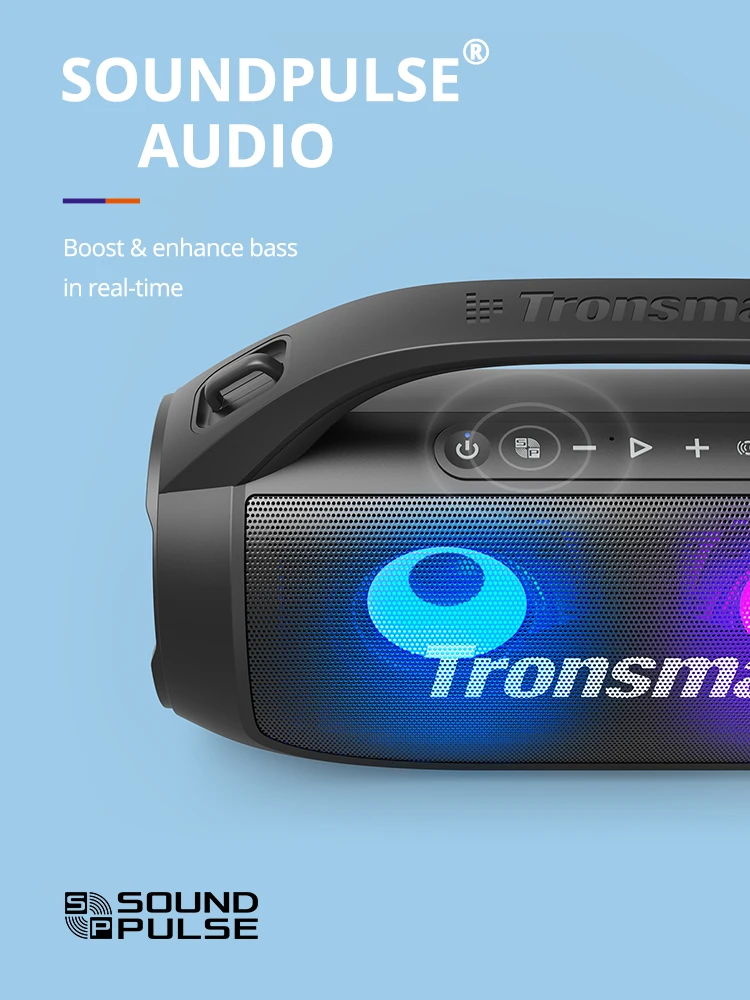 Bocina Tronsmart Bang SE Bluetooth 5.3 24 Horas De Reproducción