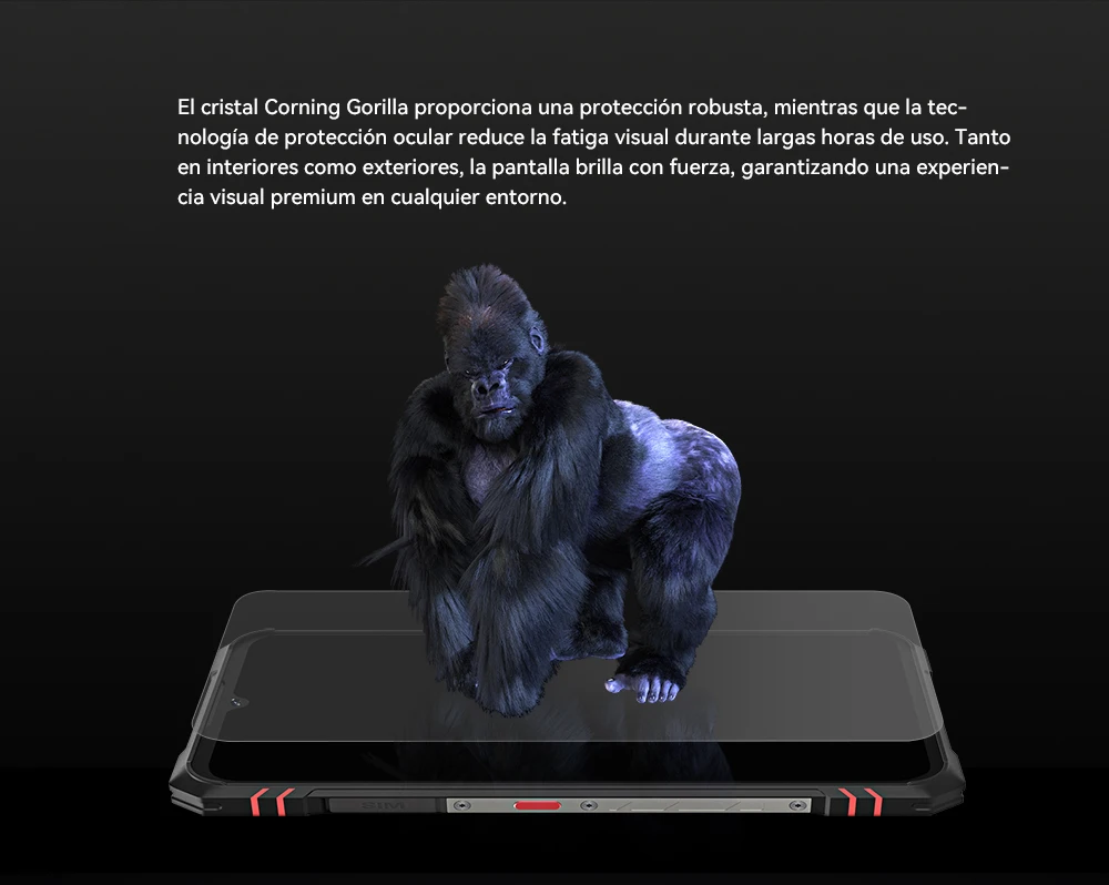 Cubot KingKong Star 2 5G 24GB Ram (12+12) Uso Rudo 256GB Pantalla 6.72 144 Hz NFC
