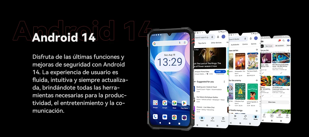 Cubot KingKong Star 2 5G 24GB Ram (12+12) Uso Rudo 256GB Pantalla 6.72 144 Hz NFC