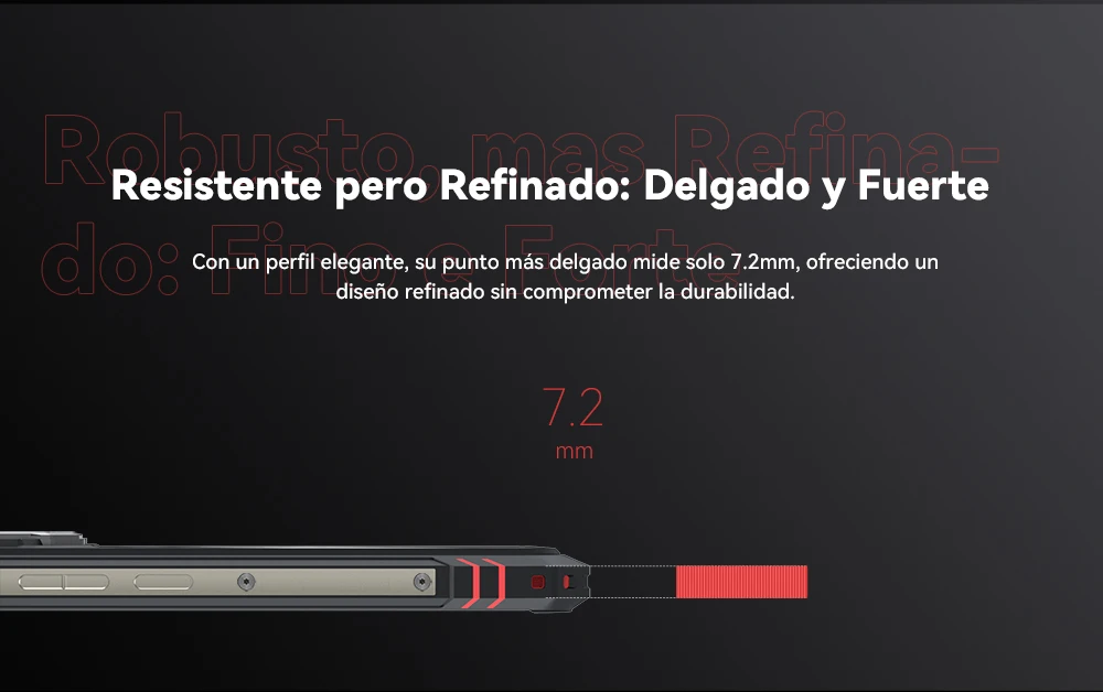 Cubot KingKong Star 2 5G 24GB Ram (12+12) Uso Rudo 256GB Pantalla 6.72 144 Hz NFC