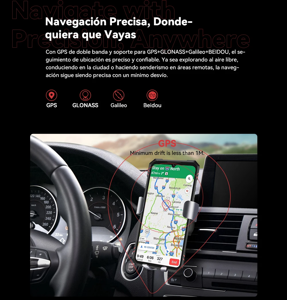 Cubot KingKong Star 2 5G 24GB Ram (12+12) Uso Rudo 256GB Pantalla 6.72 144 Hz NFC