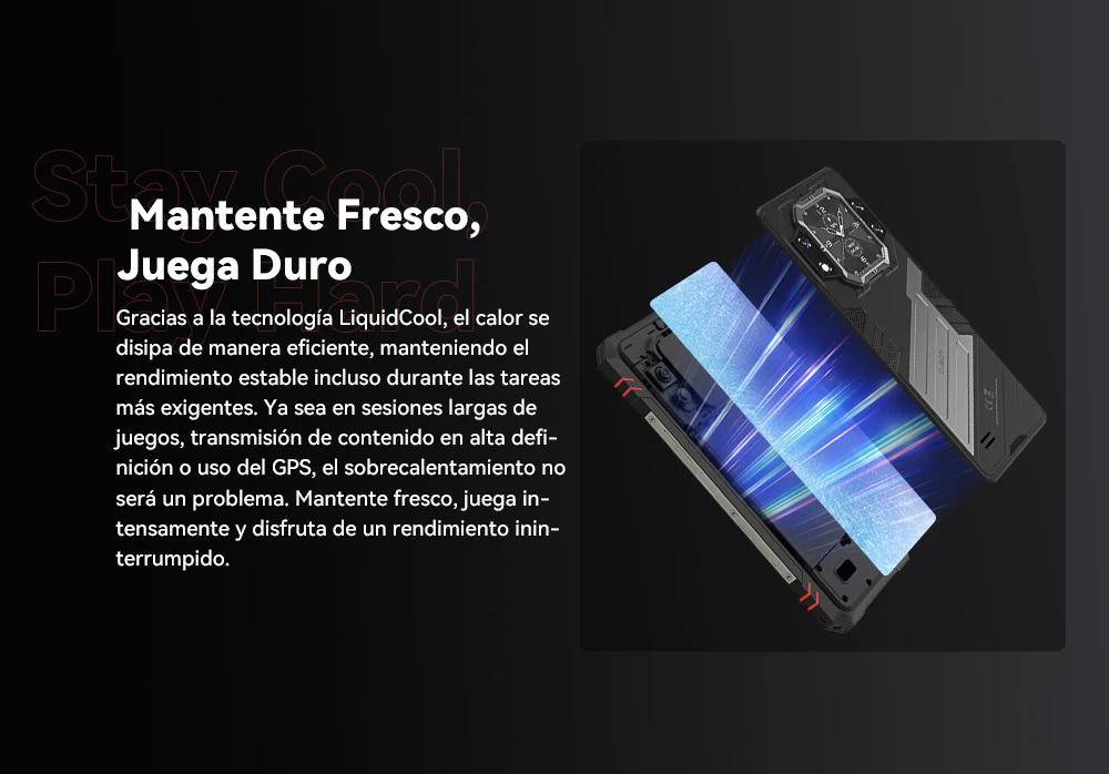 Cubot KingKong Star 2 5G 24GB Ram (12+12) Uso Rudo 256GB Pantalla 6.72 144 Hz NFC