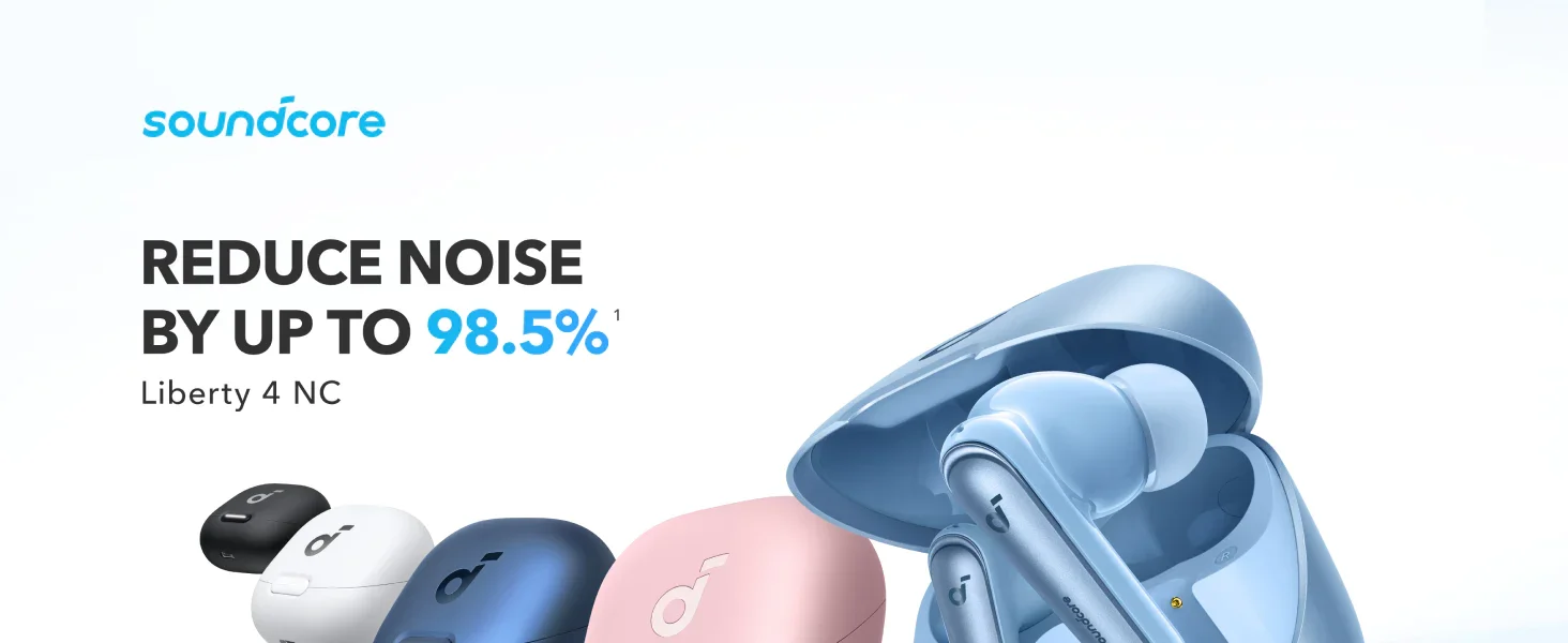 Anker Soundcore Liberty 4 NC Audífonos Inalámbricos Bluetooth 6 Micrófonos TWS