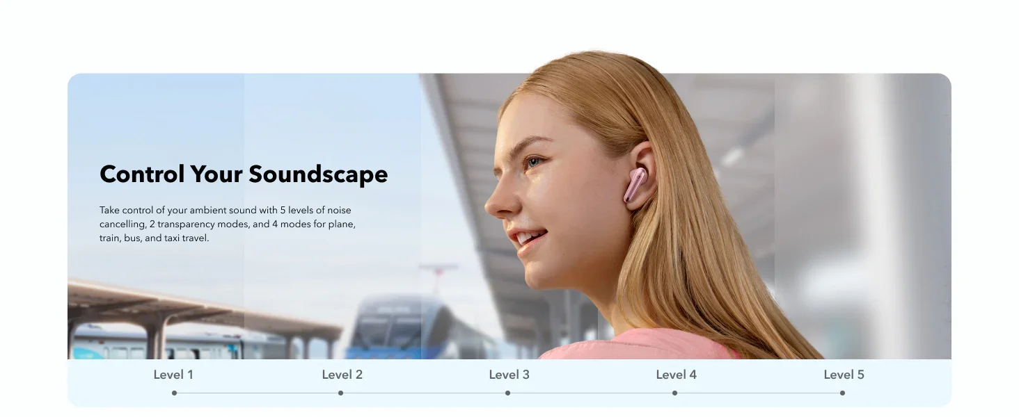 Anker Soundcore Liberty 4 NC Audífonos Inalámbricos Bluetooth 6 Micrófonos TWS