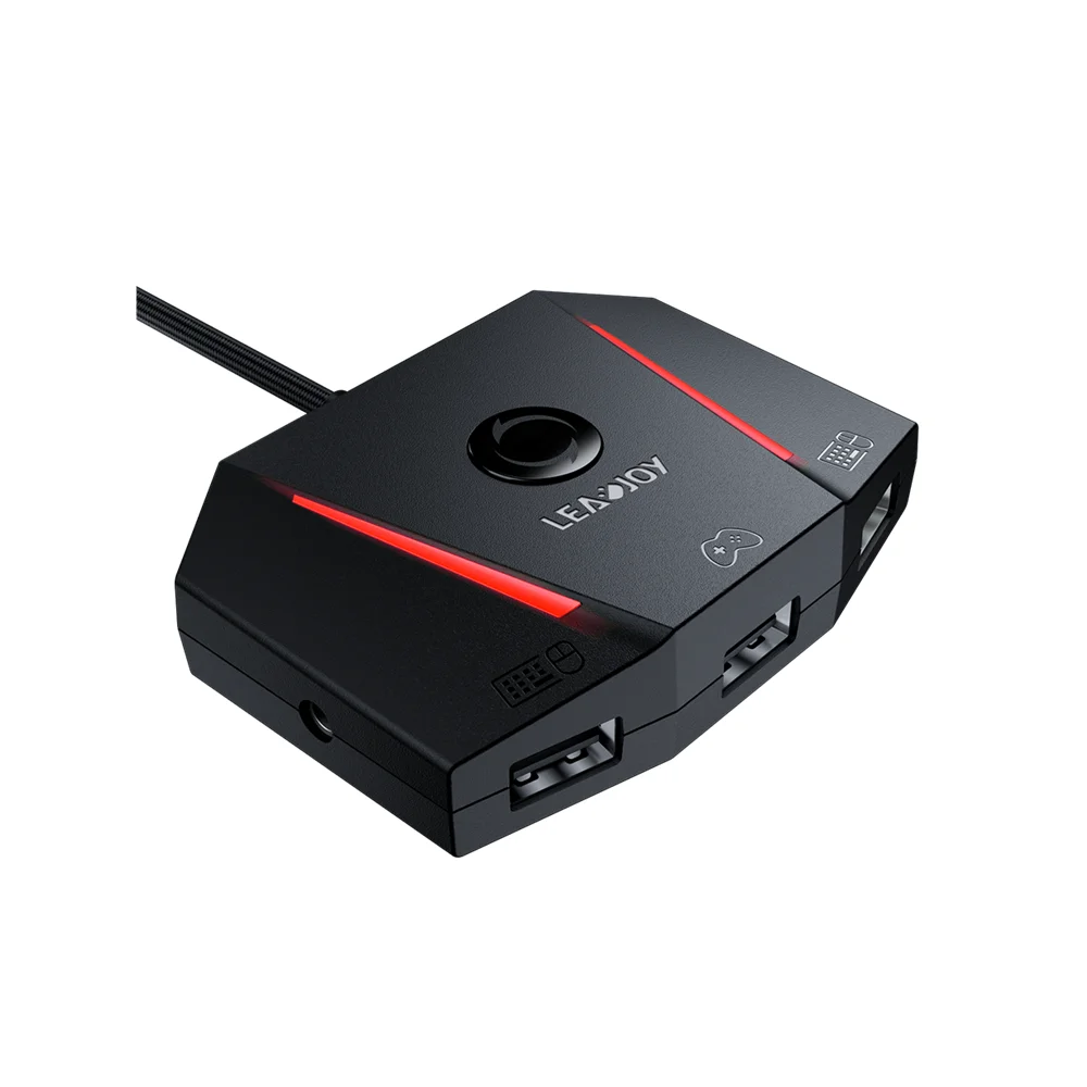 AimBox LEADJOY VX2 Teclado Ratón Controlador Adaptador Xbox Series X/S Ps4 Ps5 Nintendo Switch