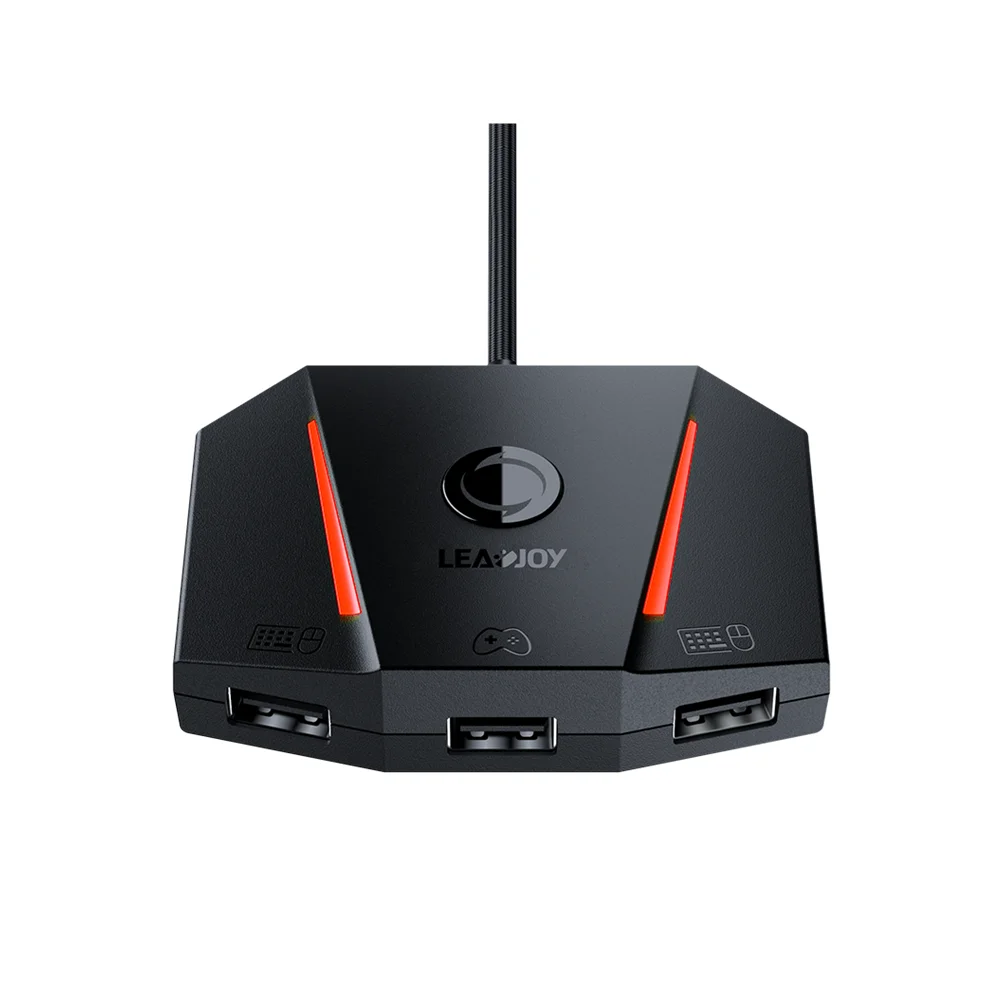 AimBox LEADJOY VX2 Teclado Ratón Controlador Adaptador Xbox Series X/S Ps4 Ps5 Nintendo Switch