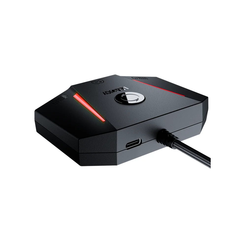 AimBox LEADJOY VX2 Teclado Ratón Controlador Adaptador Xbox Series X/S Ps4 Ps5 Nintendo Switch