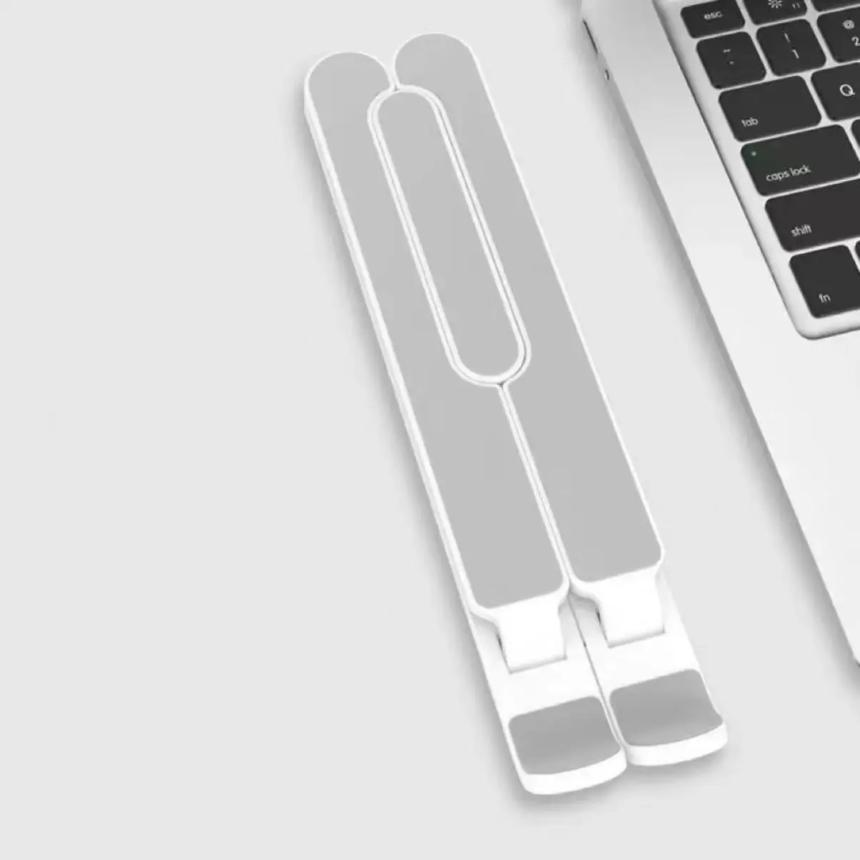 Soporte Plegable Ajustable Para Laptop Macbook Base De Aleación De Aluminio Portátil