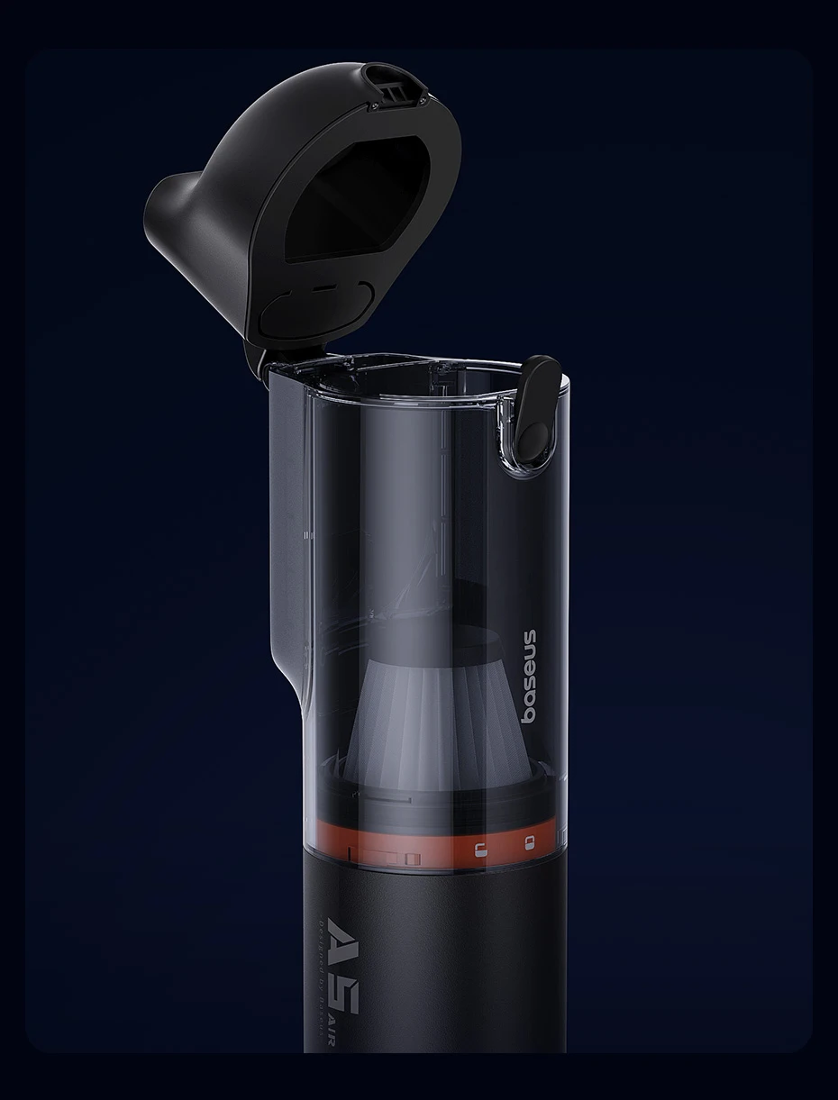 Aspiradora Portátil Para Auto Baseus A5 Air 2 en 1 Potente Inalámbrica