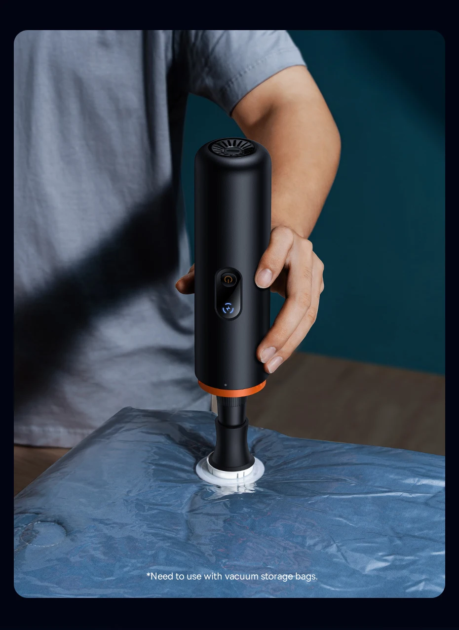 Aspiradora Portátil Para Auto Baseus A5 Air 2 en 1 Potente Inalámbrica