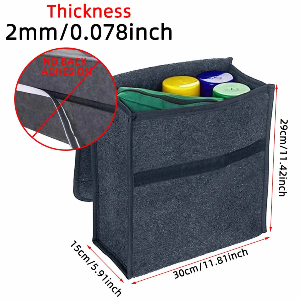 Bolsa De Almacenamiento Plegable Para Auto Organizador De Maletero