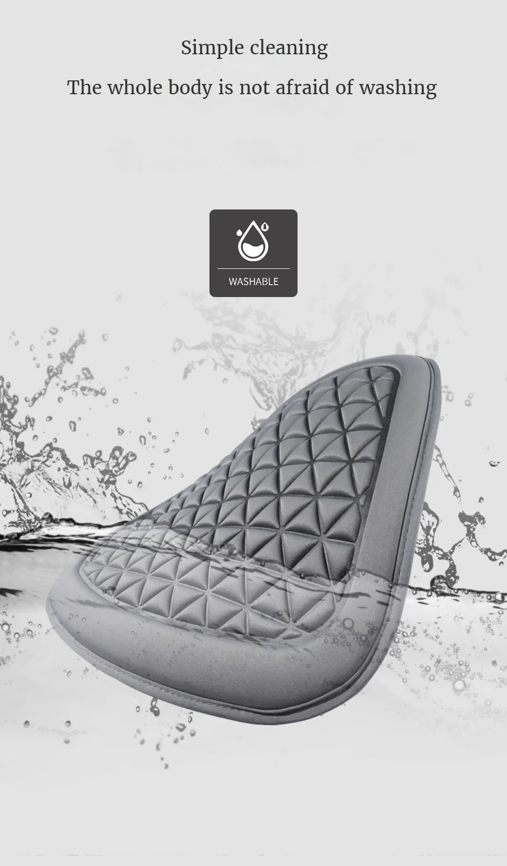 Cojín Para Asiento De Auto Relieve 3D Para Cualquier Vehículo Cualquier Estación del Año