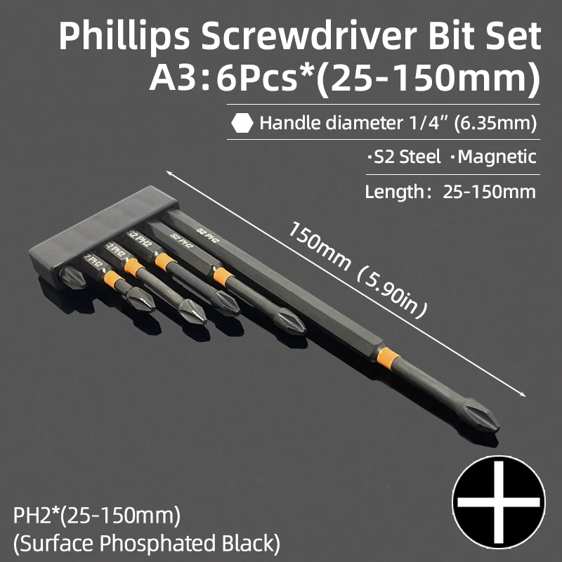 Hex Head Allen Wrench Screwdriver Bit Set Magnetic Phillips Torx Plum Security Tamper Proof Drill Bits Screw Driver Hand Tools