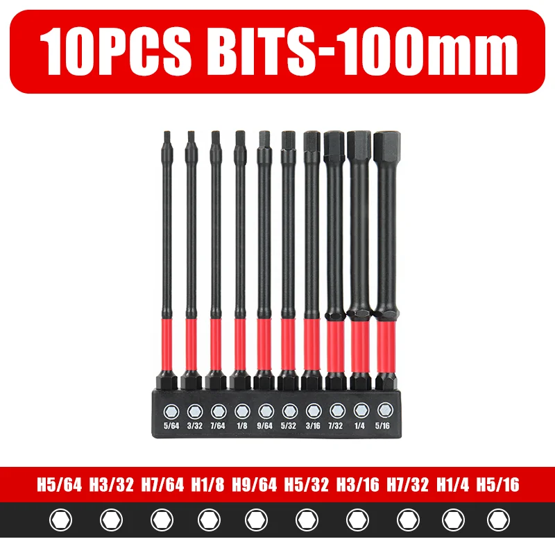 set6 100mm inch