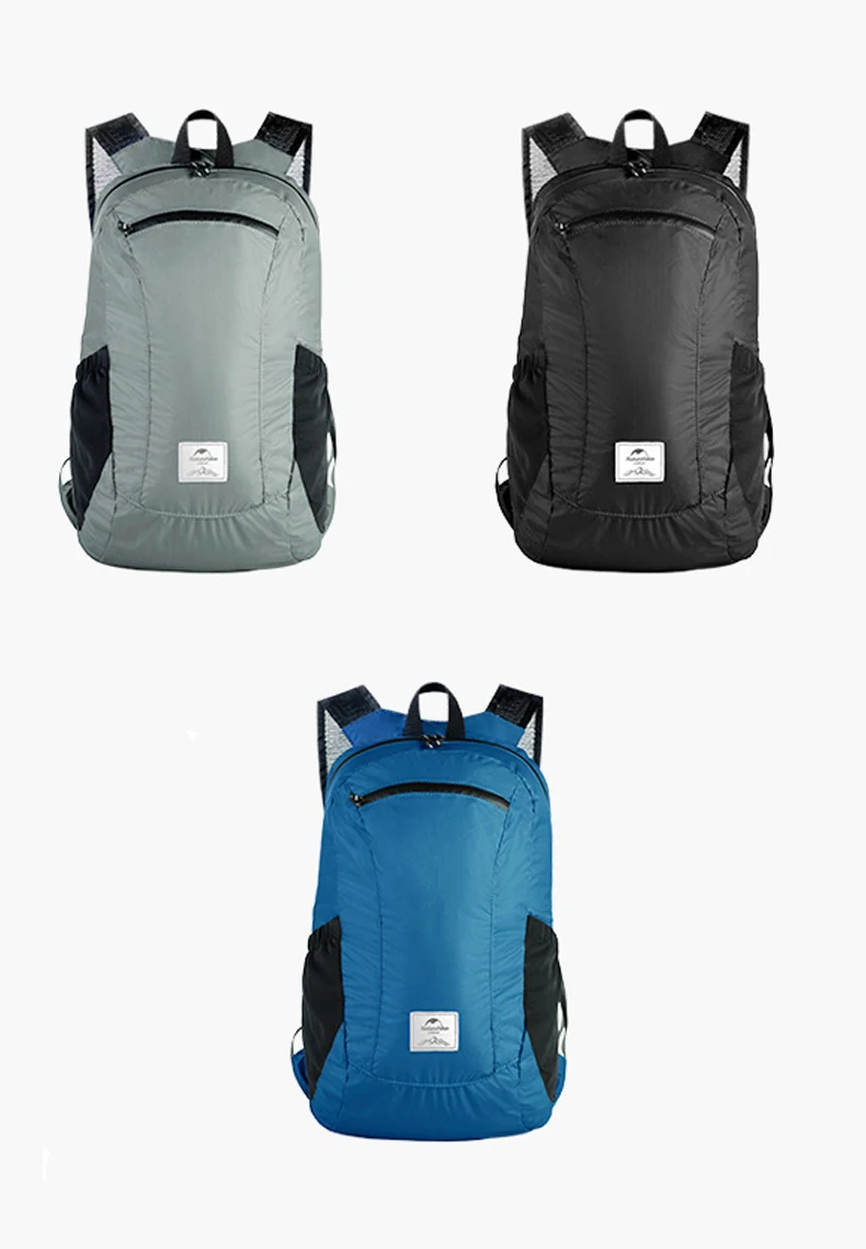 Mochila Naturehike 18L Camping Waterproof De Nylon Para Deporte Viaje