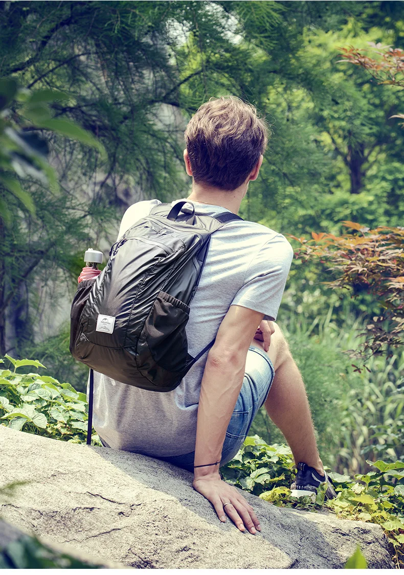 Mochila Naturehike 18L Camping Waterproof De Nylon Para Deporte Viaje