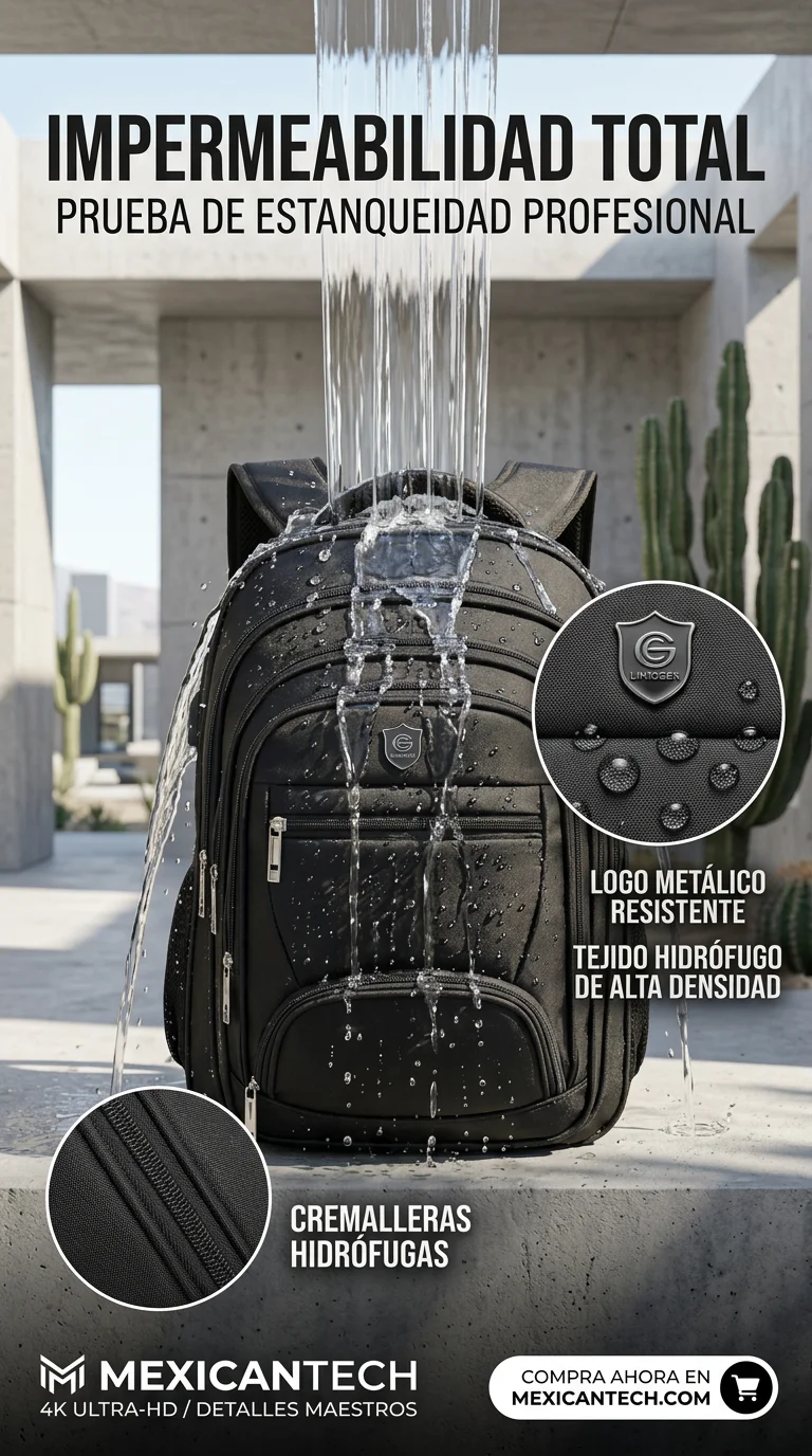 Elegant and Functional Men's Backpack: Anti-Theft Security, Waterproof Protection, Integrated USB Port | Spacious Laptop Design, Perfect for Travel and Sports Activities