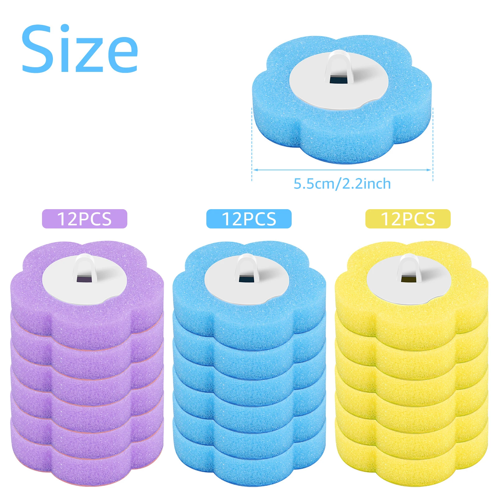 Toilet Brush Disposable Replacement Head Cleaning Kit Toilet Bowl Brush Long Handle Home Wc Accessories Tool