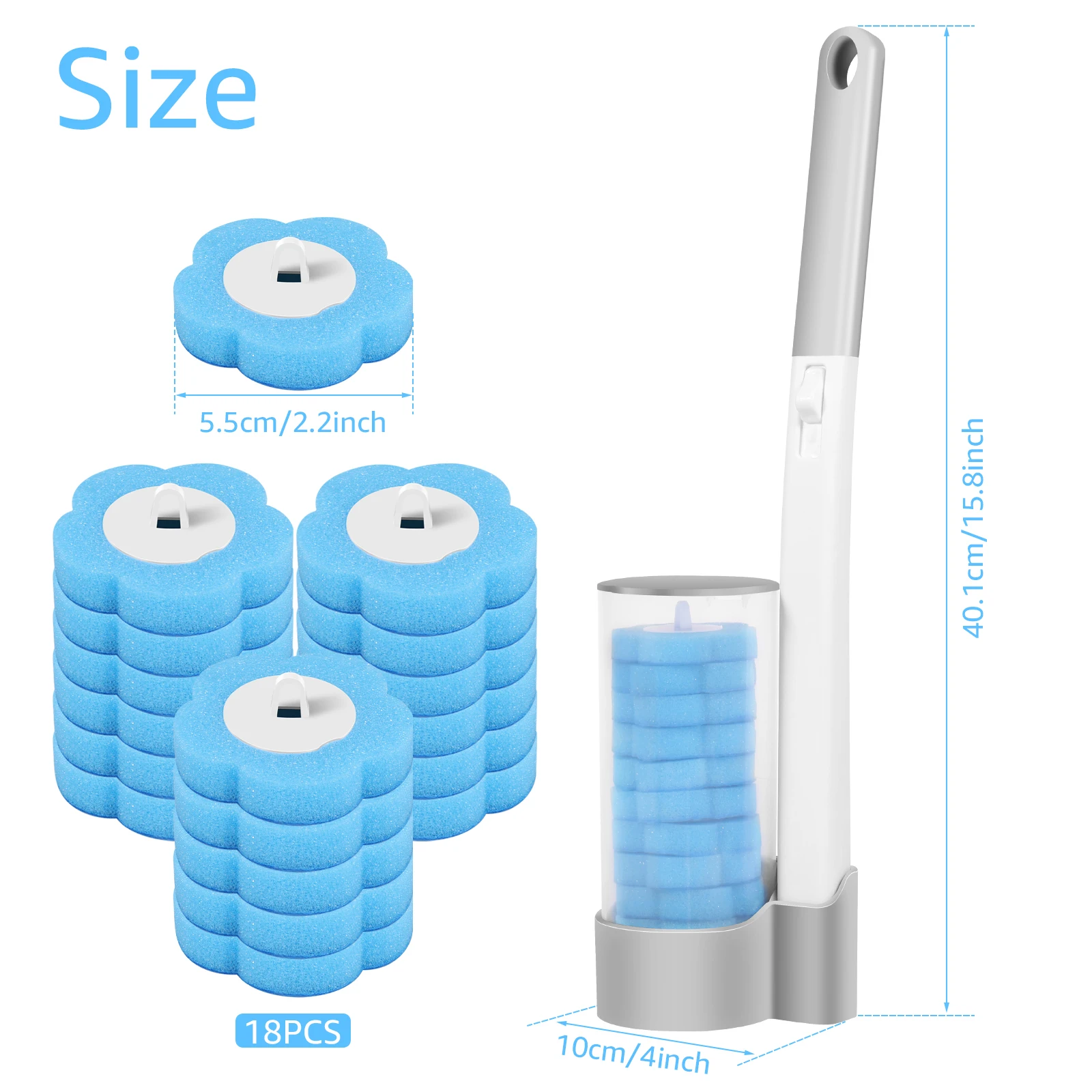 A brush 18pcs head